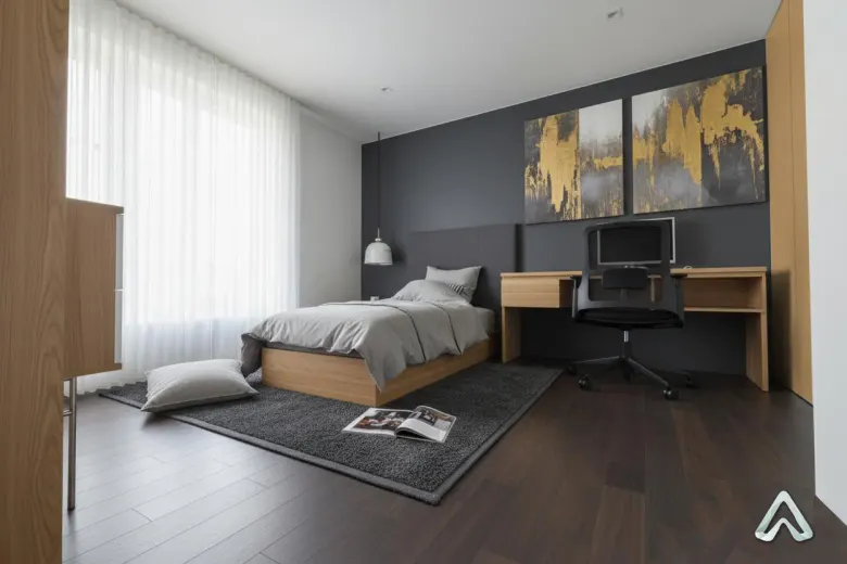 Recámara remodelada del departamento Airbnb en Palmares, Tlaquepaque